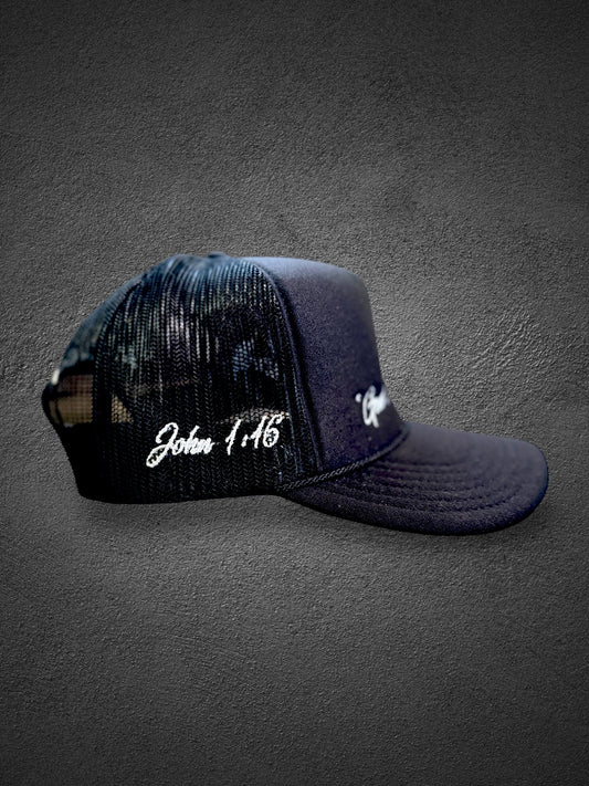 God's Grace: All Black Trucker Edition