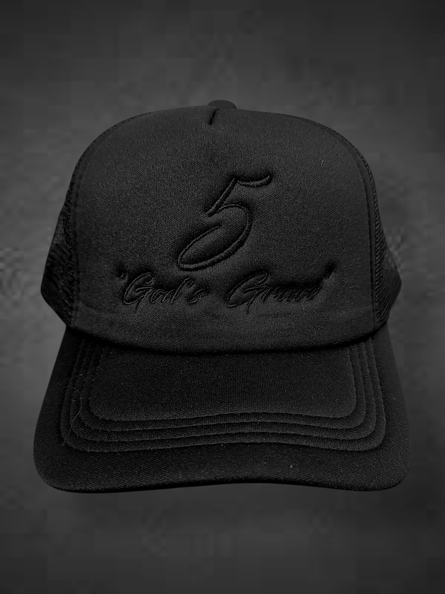 *NEW* All-Black God’s Grace Trucker Edition